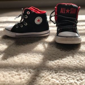 Black converse all star